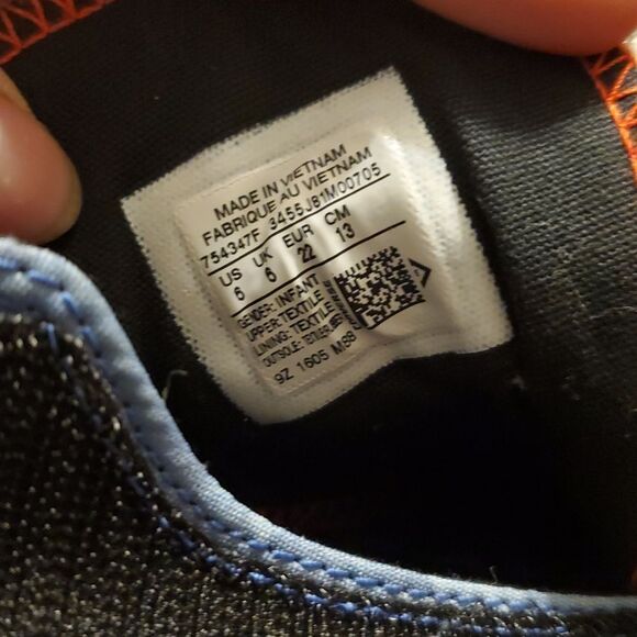 Converse All Stars High Top American Flag Print Shoes Sneakers US Infant Size 6 - Picture 7 of 9